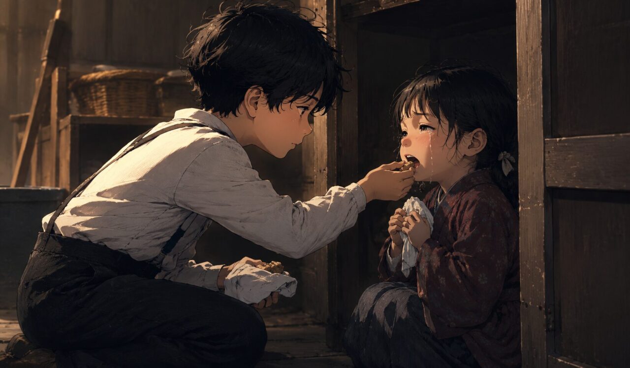 有島武郎の生涯やエピソードを象徴するイラスト