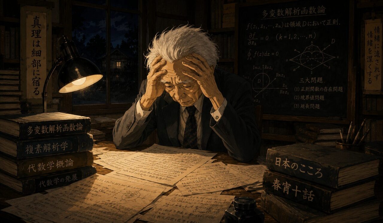 苦悩する岡潔