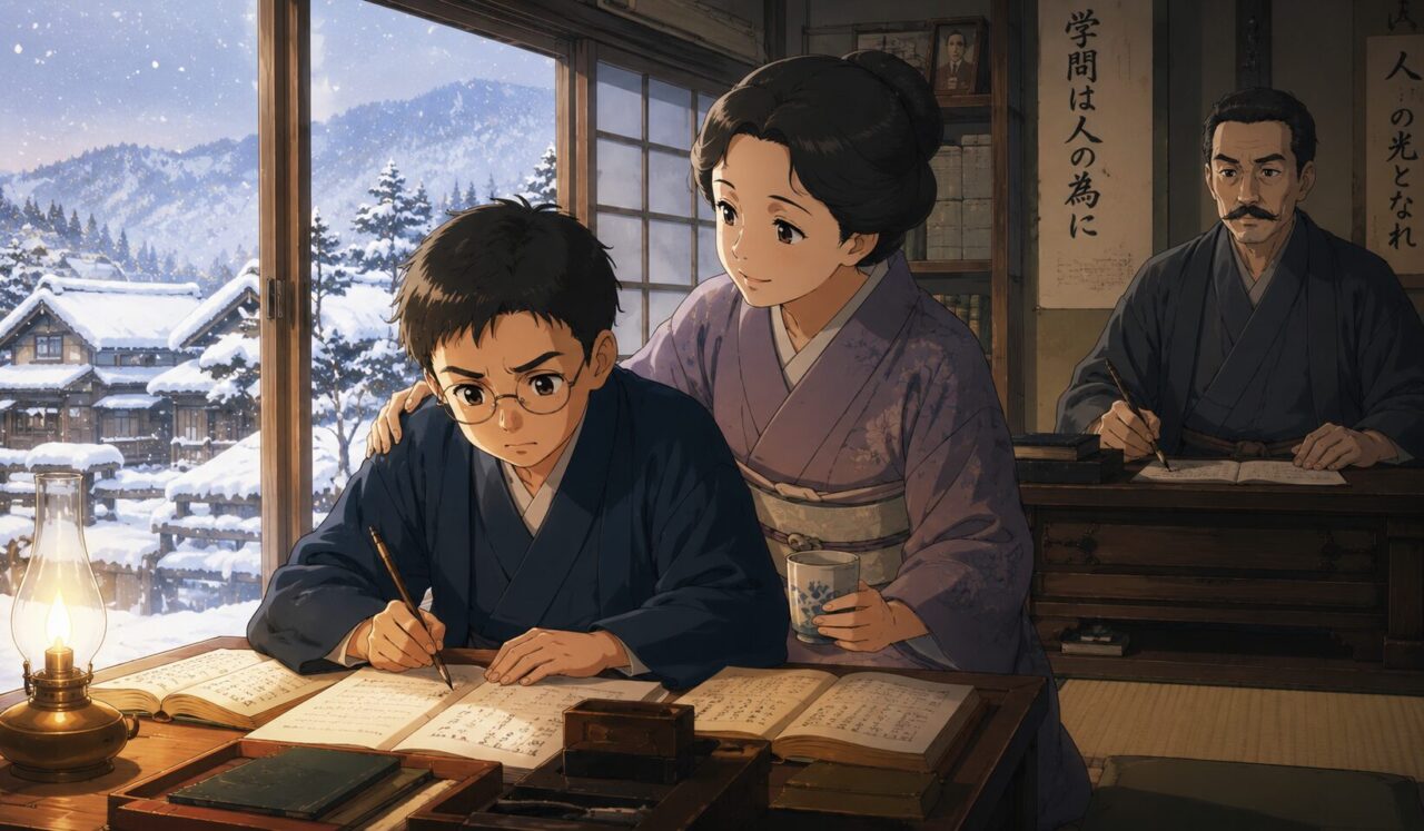 安達峰一郎――幼少時代