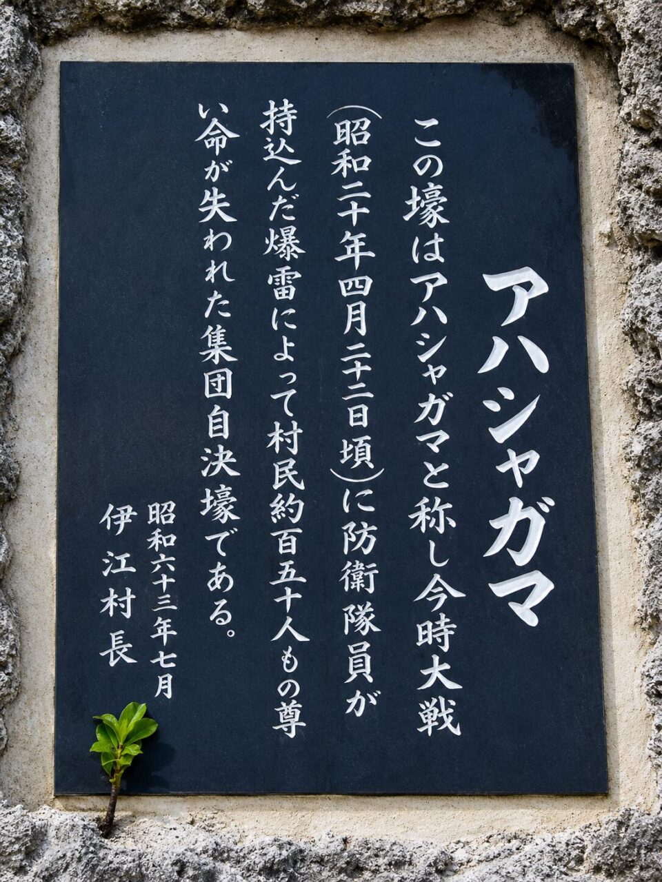 伊江島ーアハシャガマ