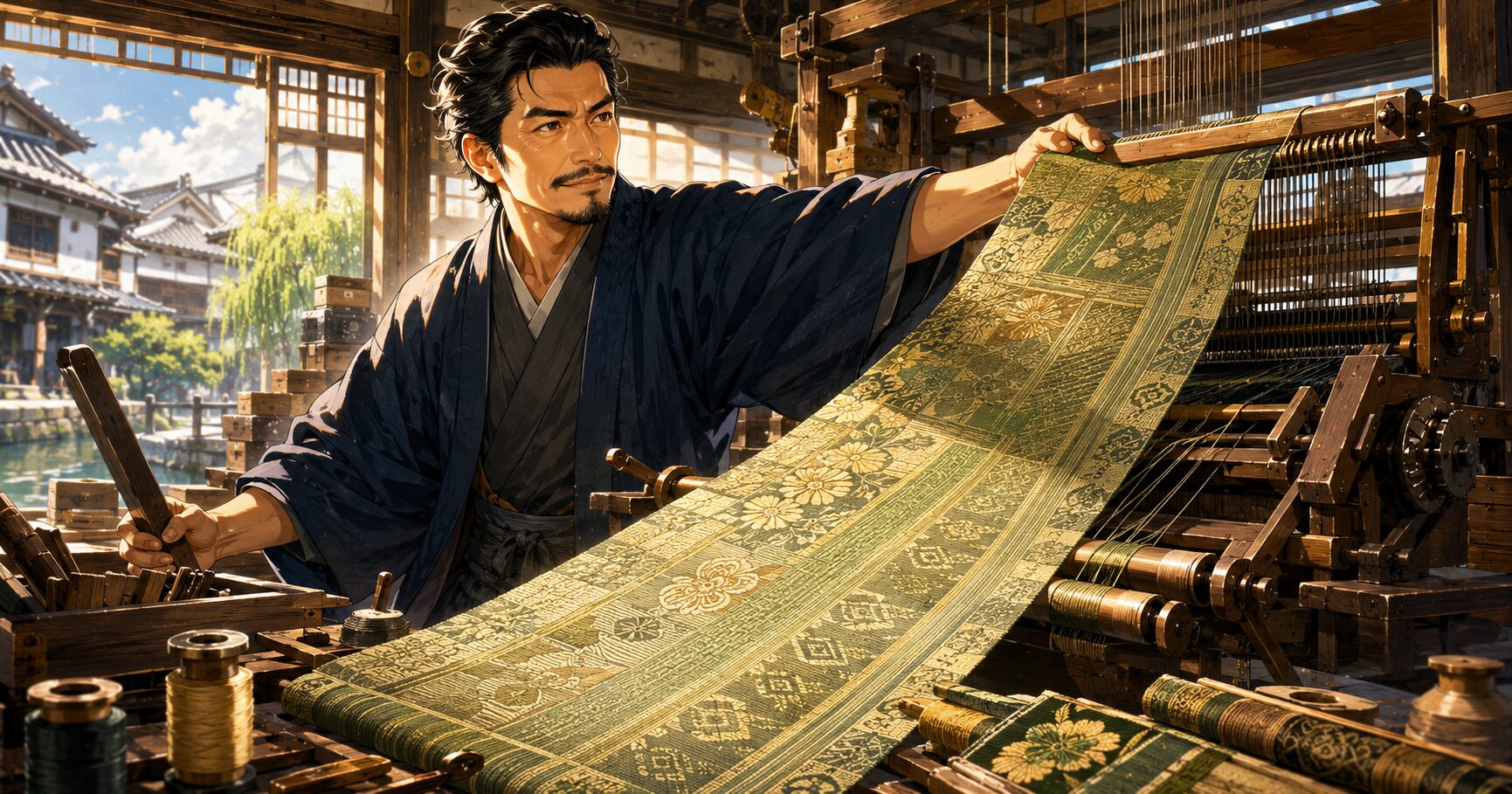 磯崎眠亀の生涯やエピソードを象徴するイラスト