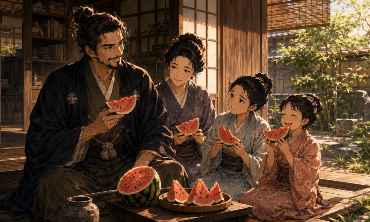 大国隆正の生涯やエピソードを象徴するイラスト