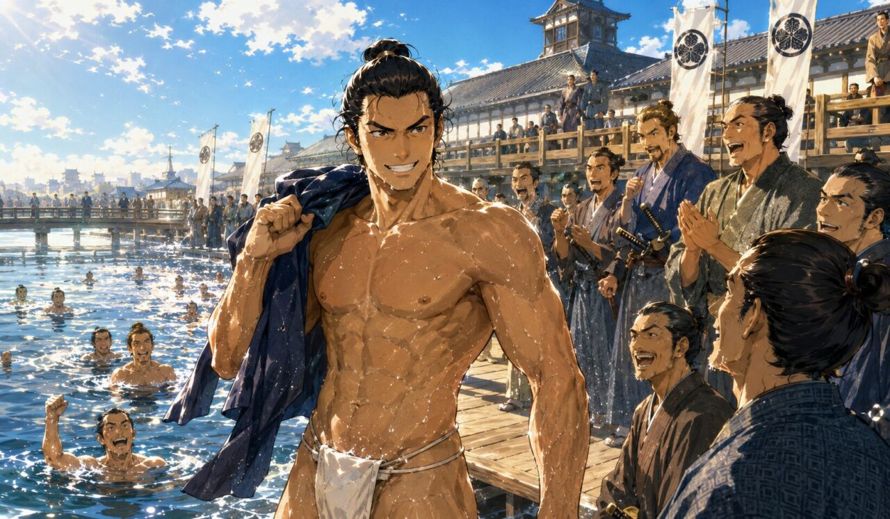 太田捨蔵の生涯やエピソードを象徴するイラスト