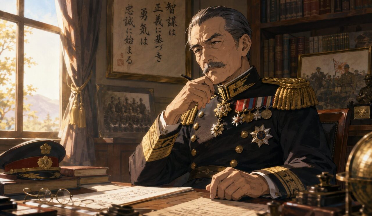 大谷喜久蔵の生涯やエピソードを象徴するイラスト