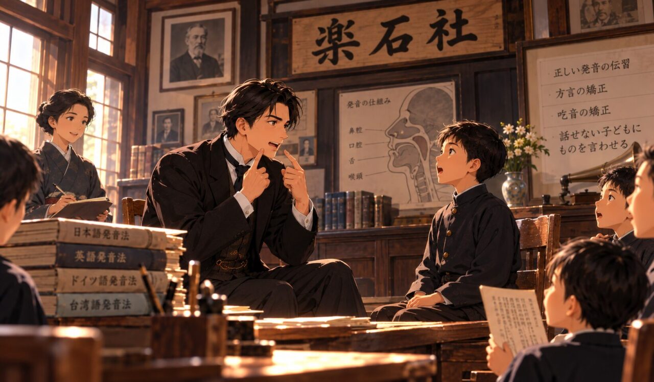 伊澤修二の生涯やエピソードを象徴するイラスト